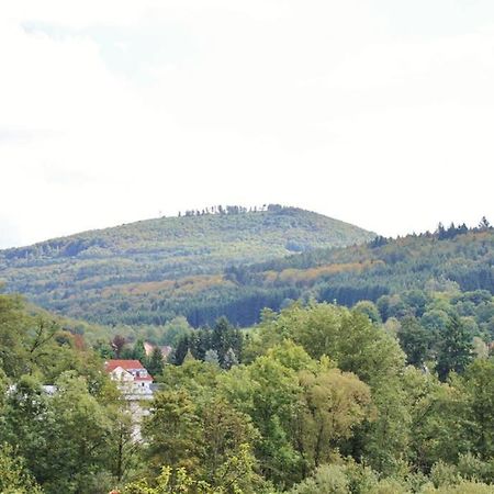 Schoene Ferienwohnung Am Schlosspark Bad Brückenau Buitenkant foto